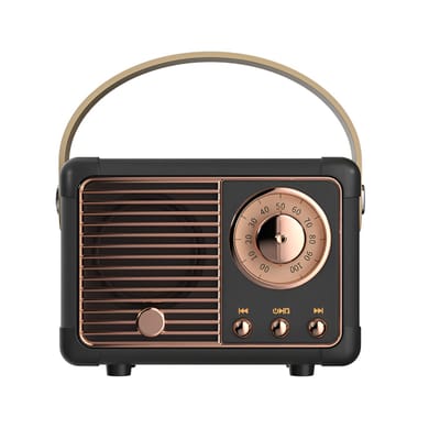 Mini Retro Wireless Bluetooth Speaker_img_2