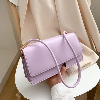 Summer Small Shoulder Bag – Trendy Underarm Square Bag for Women_img_0