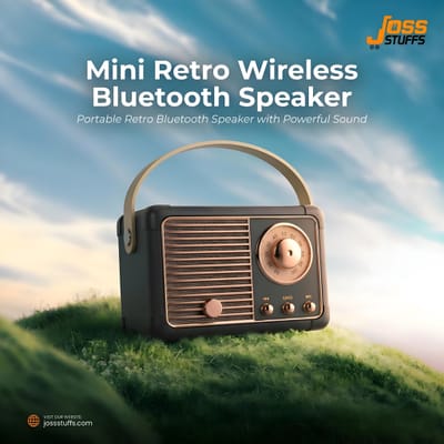 Mini Retro Wireless Bluetooth Speaker_img_0