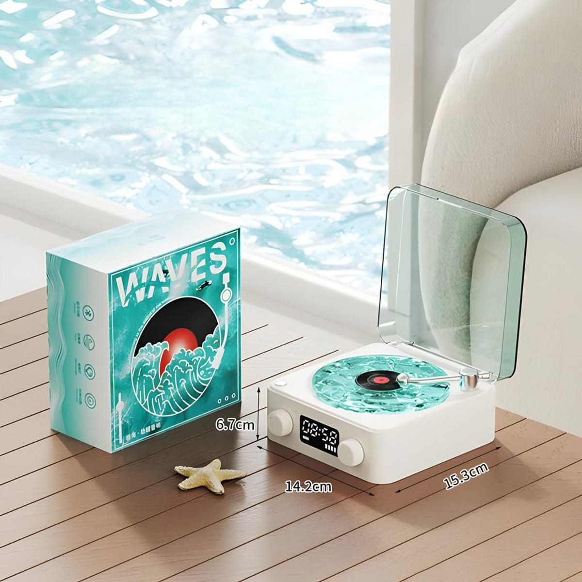 Aesthetic Waves Bluetooth Speaker